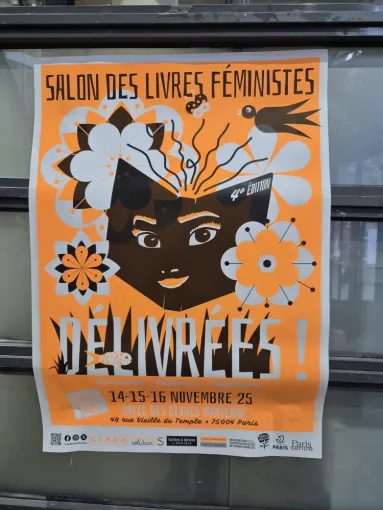 Label Courses, partenaire transport de la librairie L'Arbre à Lettres pour le salon délivré, Paris 8, Label Courses