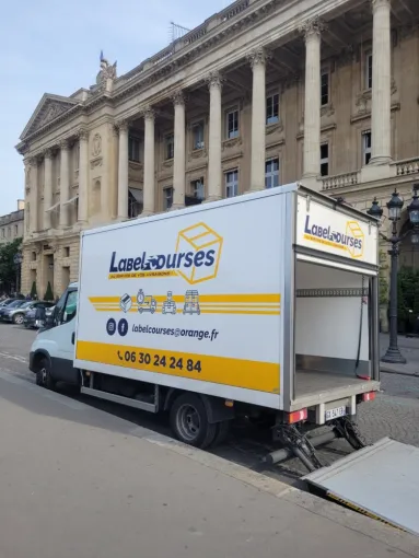 Transport de palettes à Paris 16 - Devis gratuit Label Courses, Paris 8, Label Courses